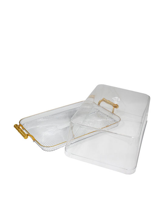Keskor Cake Stand Gold 50x30x15cm