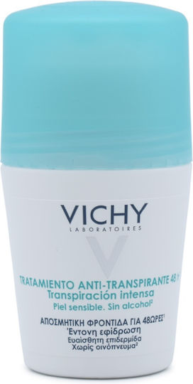 Vichy Anti-Transpirant Treatment Интензивен Дезодорант 48ч Рол-он 50мл