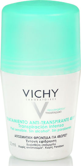 Vichy Anti-Transpirant Treatment Интензивен Дезодорант 48ч Рол-он 50мл