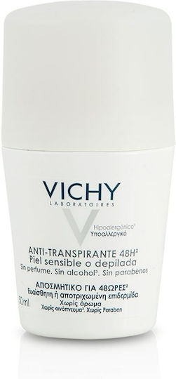 Vichy Soothing Дезодорант за Чувствителна или Депилирана Кожа 48h Рол-он 50ml