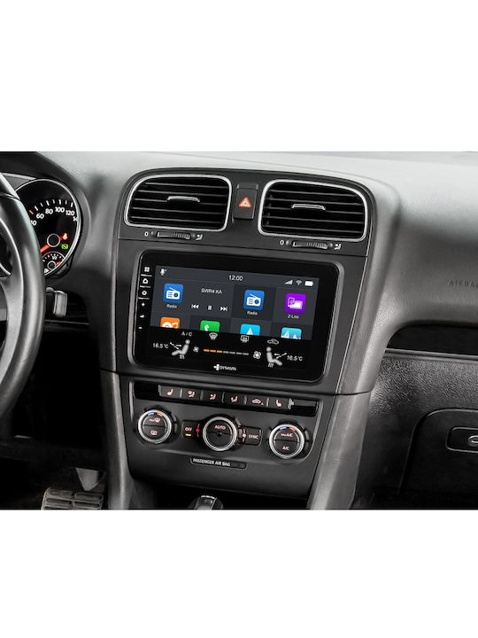 Dynavin Sistem Audio Auto VW | Skoda | Seat (Bluetooth/USB/WiFi/GPS/Apple-Carplay/Android-Auto) cu Ecran Tactil 8"