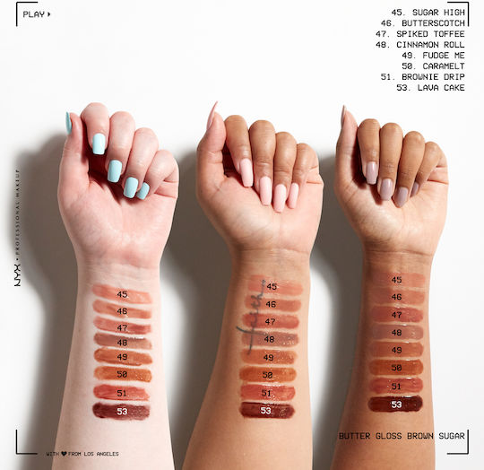 NYX Professional Makeup Butter Gloss Лип Глос Малко мед 8мл