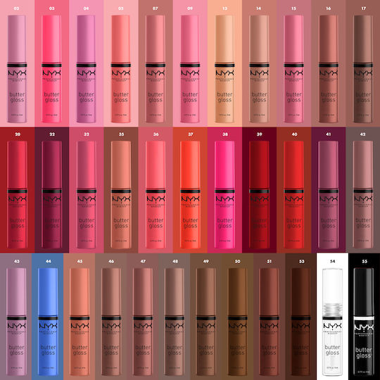 NYX Professional Makeup Butter Gloss Lip Gloss Apple Crisp 8ml