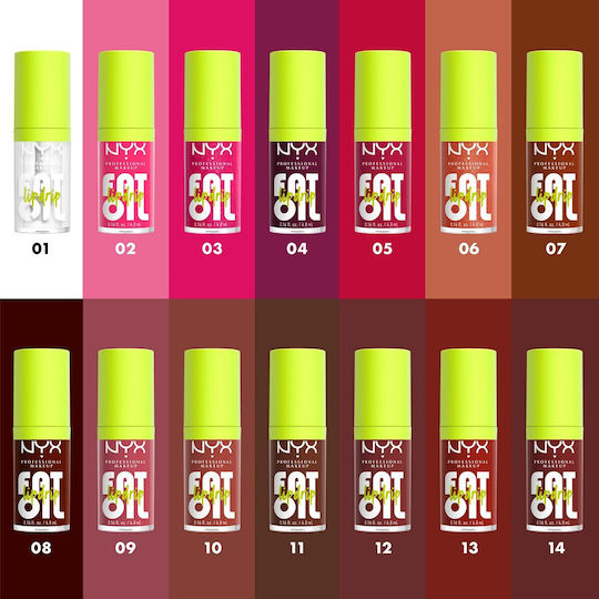 NYX Professional Makeup Fat Oil Lip Drip 04 That's Chic 4.8ml