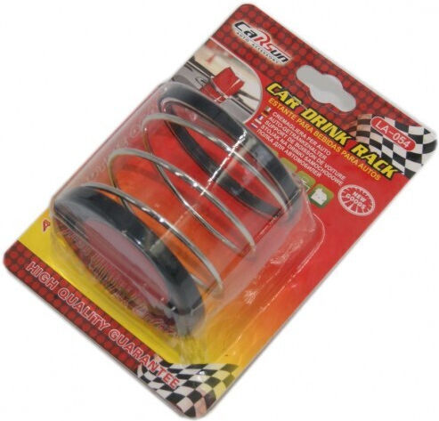 Carsun Car Cup Holder 1 Position with Adhesive Tape in Black Color