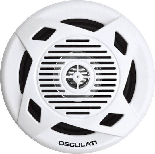 Osculati Сет Морски Говорители Водоустойчиви 4" с 60W RMS Бял
