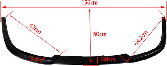 Spoiler Auto Vorderseite Universell