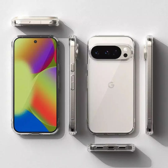 Ringke Задна корица Пластмаса / Силикон с Каишка Прозрачен (Google Pixel 10 Pro XL)