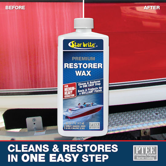 Star Brite Premium Restorer Wax Κερί Αποκατάστασης 500ml