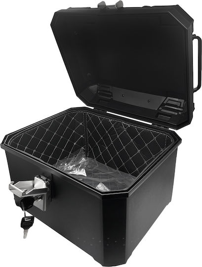 TEC ECO Motorrad-Topcase 45lt Schwarze