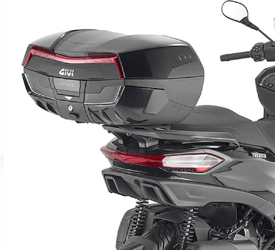 Givi V58N Maxia 5 Monokey Μπαγκαζιέρα Μοτοσυκλέτας 58lt Μαύρη