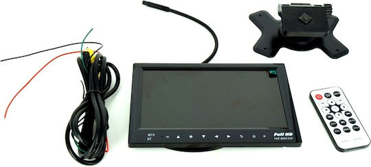 7 Inch Camera Monitor for Dashboard Car with Bluetooth