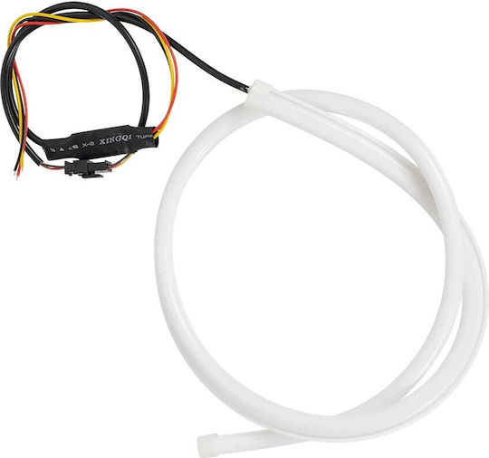 GloboStar Decorative LED Car Headlight Strip Red Color