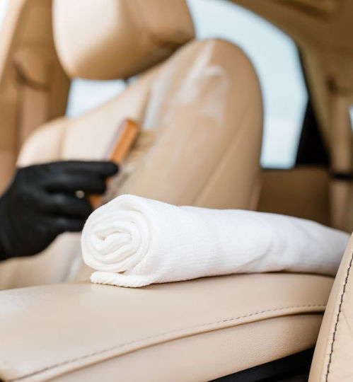 K2 Cloth Microfiber Cleaning for Interior Plastics - Dashboard Car White 40x40cm