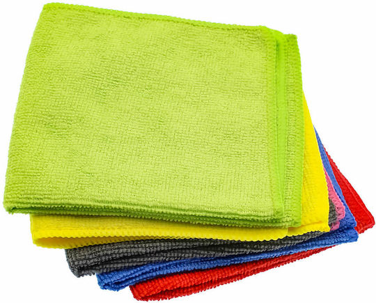 Car Microfiber Cleaning Cloths 30x30cm 5 Pieces