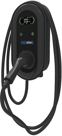 Aca Επιτοίχιος Τριφασικός Σταθμός Φόρτισης 22kW με Ενσωματωμένο Καλώδιο Type 2 (AEAWA022T1)
