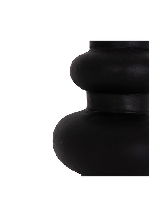 HomeMarkt Decorative Vase Lema Orange 8x8x29cm