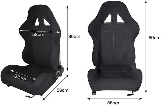 Autoline Scaun auto pasager Scaun auto Negru