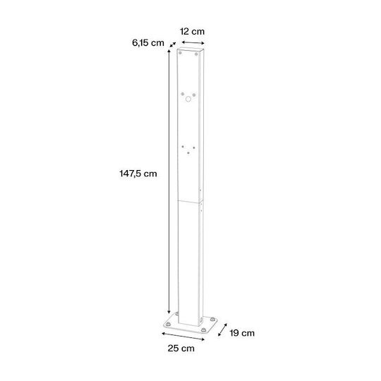 Greencell Charger Habuden Post Support Pole Greencell Electric Car Charging Station Habuden Wallbox 14425783 5904326374980