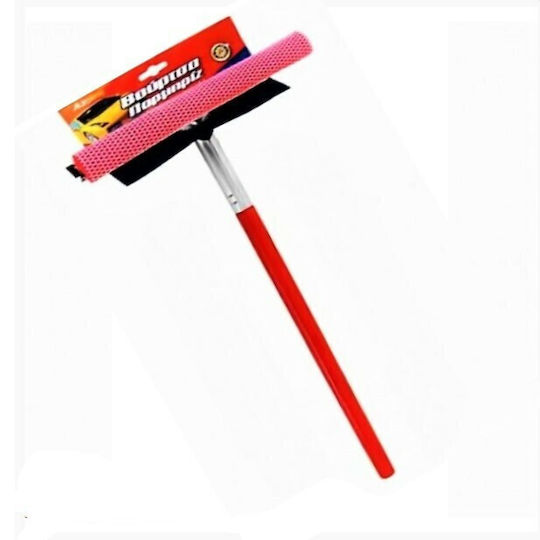 Autoline Curățător De Geamuri Auto Cu Mâner Din Lemn 60cm
