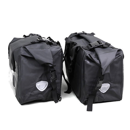 Gen2 Side Saddle Bags Tour Dry 2x30L IPX6 Black