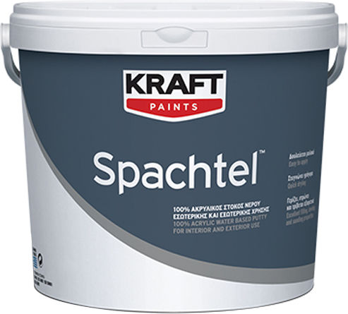 Kraft Spachtel General Purpose Filler Ready-Made / Acrylic / Water Putty Spatula White 5kg