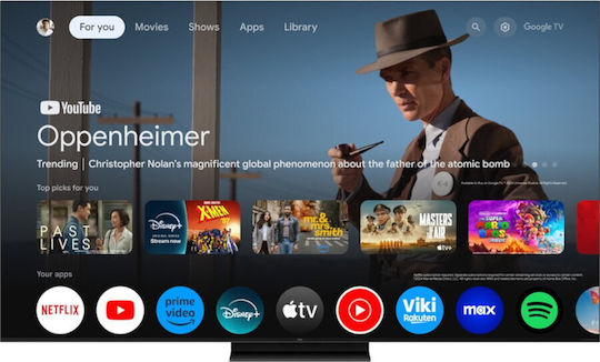 TCL Smart Τηλεόραση 55" 4K UHD Mini LED 55Q7C HDR (2023)