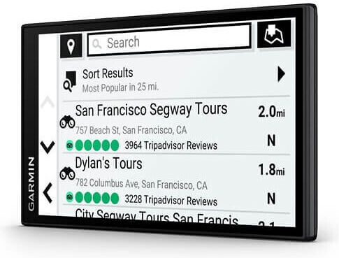 Garmin 6" Display GPS Device DriveSmart 66 MT-D with Bluetooth / USB and Card Slot