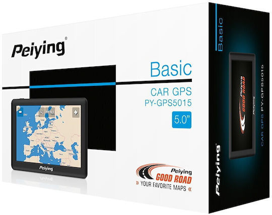 Peiying 5" Display GPS Device with USB and Card Slot