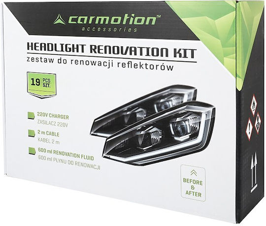 CarMotion Lichid Polish a Farurilor Auto 600ml