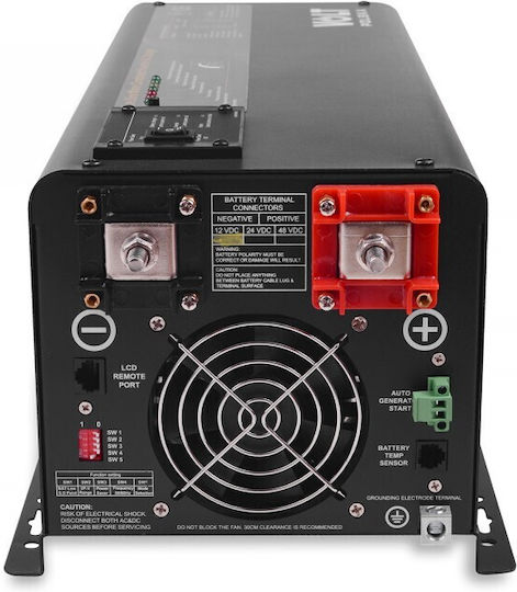 Volt Polska Inverter Αυτοκινήτου Καθαρού Ημιτόνου 2000W για Μετατροπή 12V DC σε 220V AC