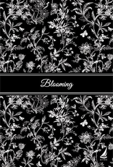 Τετραδιο Σπιραλ 3θ 17*25εκ 90φ Blooming Διαφορα Σχεδια Αιγαιο