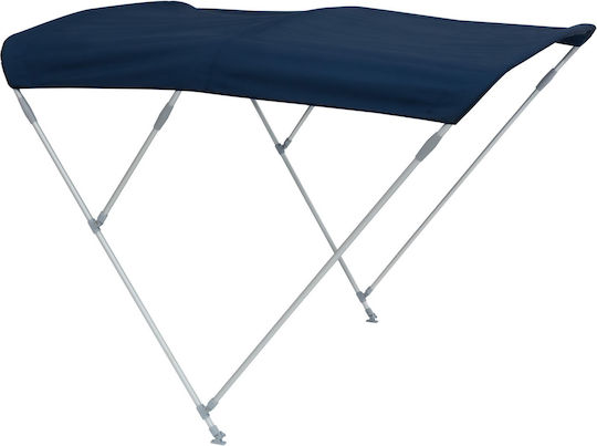 Eval Aluminium Boat Canopy L210xW210xH130cm Blue