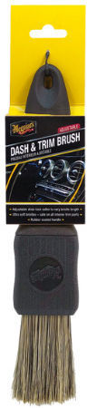 Meguiar's Adjustable Dash & Trim Brush Cleaning Brush for Interior Plastics - Dashboard Car