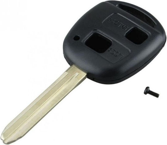 Silca Car Key Shell with Blade with 2 Buttons for Toyota με Λεπίδα & 2 Κουμπιά
