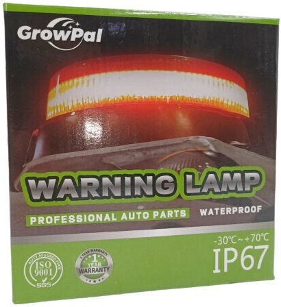 Car Beacon LED 12V 14cm with Orange Lighting