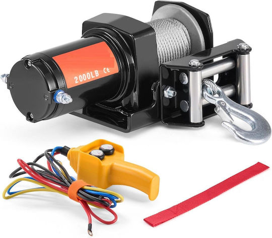Vevor Winch Electric 4x4 Car Winch 12V with Towing Capacity 907kg