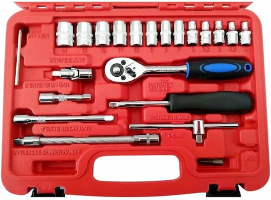 Uncle George Set Ratchet 1\4" 46pcs