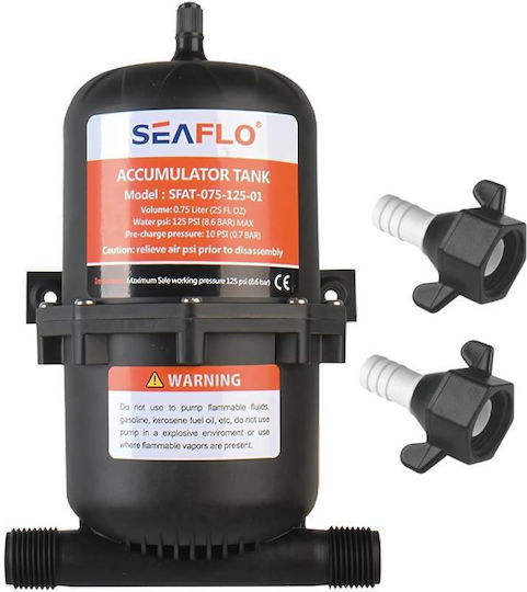 Pressure Pump Pressure Accumulator Tank 1l Seaflo