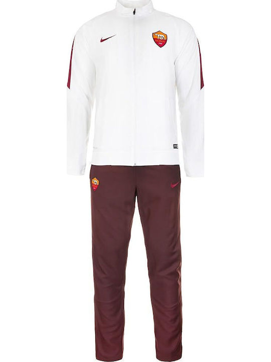 As Roma Sideline Woven Σετ Φόρμας Dri-FIT Λευκό
