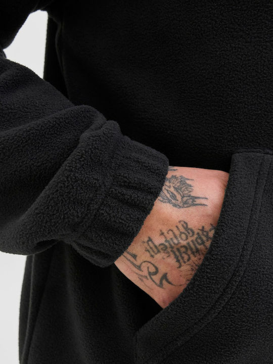 Langarm Herrenbluse Schwarz