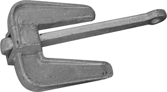 Eval Navy Anchor Galvanized 6kg