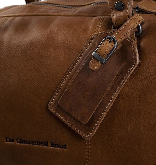The Chesterfield Brand Sack Voyage 40lt Tabac made of Leather L53xW27xH28cm