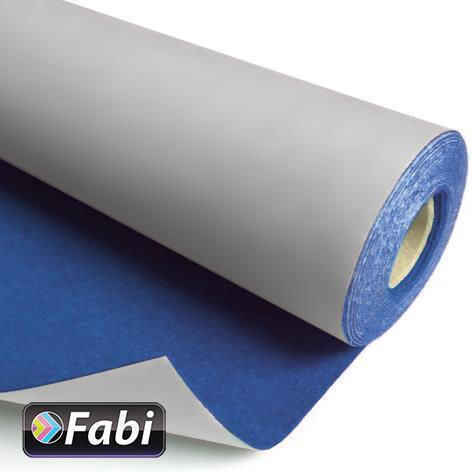 Fabi Hârtie de catifea 70x100cm. Albastru