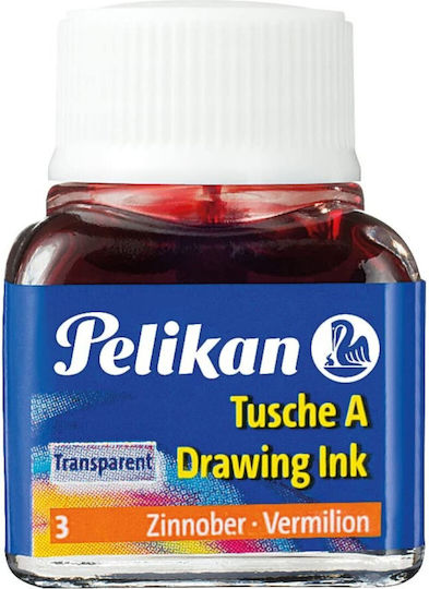 Pelikan Ανταλλακτικό Μελάνι για Πένα Κόκκινο 10ml
