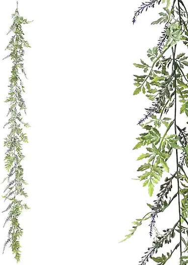 Decorative Greenery Garland with Purple Flowers 150cm 00-40002-2 Decorative Greenery Garland with Purple Flowers 150cm 00-40002-2