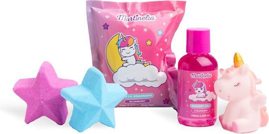 Martinelia Little Unicorn Complete Bath Set Bombe de Baie pentru Copii