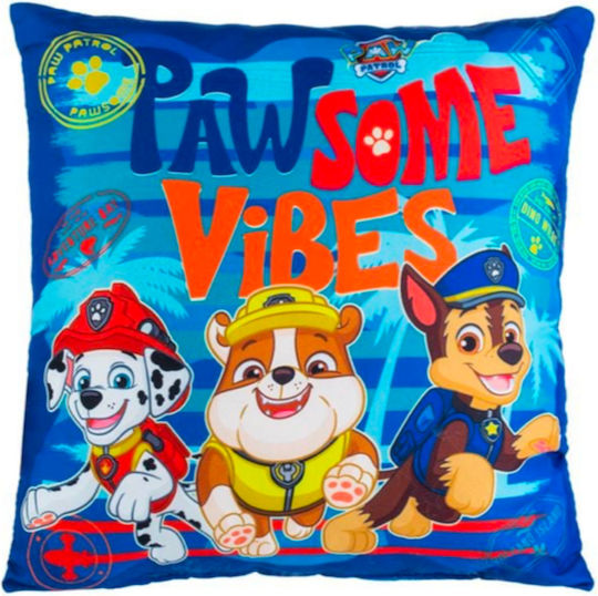 Blue Paw Patrol Decorative Pillow 30x30cm