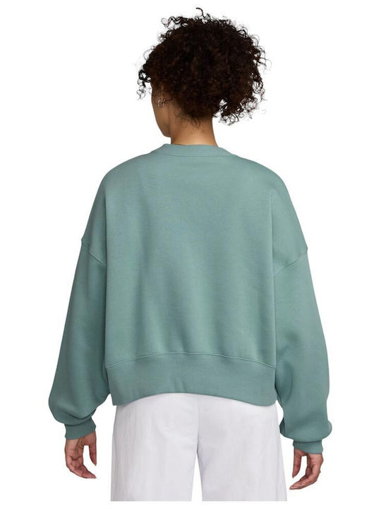 Sportswear Lang Damen Sweatshirt Türkis