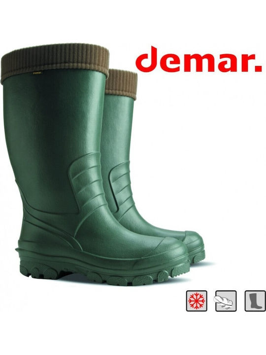 Demar Hunting Wellingtons in Khaki color